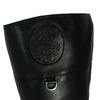 Ros Hommerson Chip Blk Leather-Black Softy Super Wide Calf