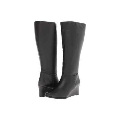 Ros Hommerson Tess Medium Calf Black Water Proof Wedge boot