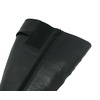 Rose Petals Trudy-2 Extra Wide Calf Black Leather