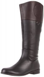 Ros Hommerson Chip boot Black/Brown Leather Wide calf
