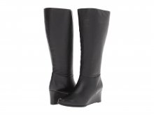 Ros Hommerson Tess Super Wide Calf Black Water Proof Wedge boot