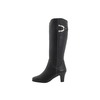 Ros Hommerson wide calf boots Wayne (Super Wide Shaft) 19" Black