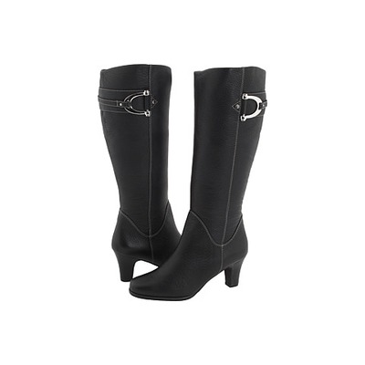 Ros Hommerson wide calf boots Wayne (Super Wide Shaft) 19" Black