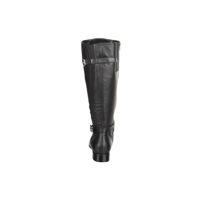 Ros Hommerson Trudy Black Leather Wide Calf Women's Boot [h-39870 ...