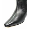 Ros Hommerson Trumpet Wide Calf Boot Black Leather