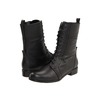 Ros Hommerson Military womens boots black leather