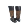 Ros Hommerson Chip boot Brown Leather suede Wide calf