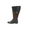 Ros Hommerson Chip boot Brown Leather suede Wide calf