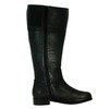 Ros Hommerson Chip Blk Leather-Black Softy Super Wide Calf