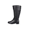 Ros Hommerson Trendy Wide Calf Black Leather