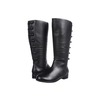 Ros Hommerson Trendy Wide Calf Black Leather