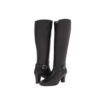 Ros Hommerson Tazmin Extra Wide Calf Knee High Boot Black Leathe