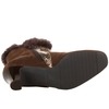 Ros Hommerson Women's Zumba Bootie Brown Leather/Suede