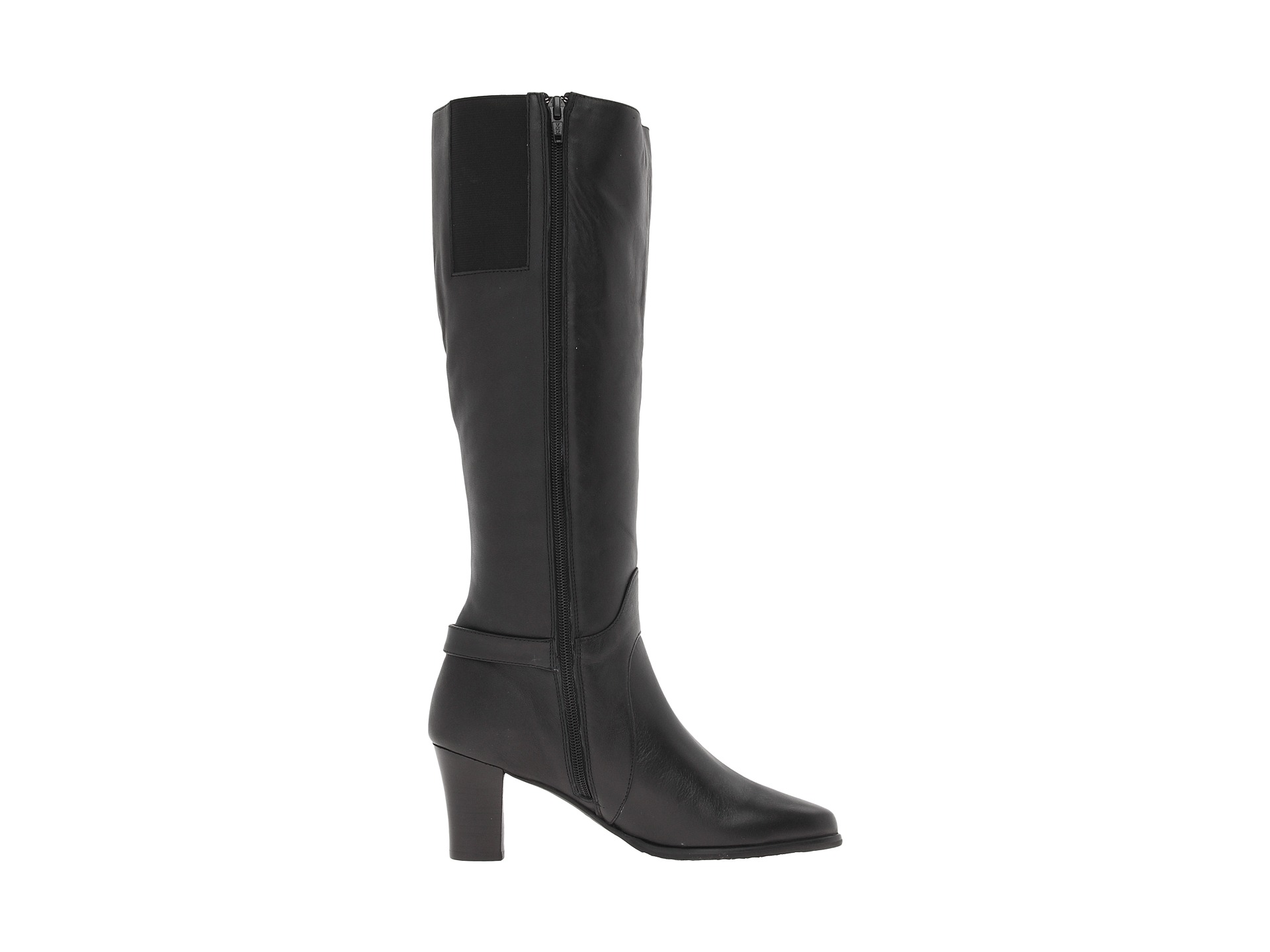 Ros Hommerson Tazmin Extra Wide Calf Knee High Boot Black Leathe [H ...