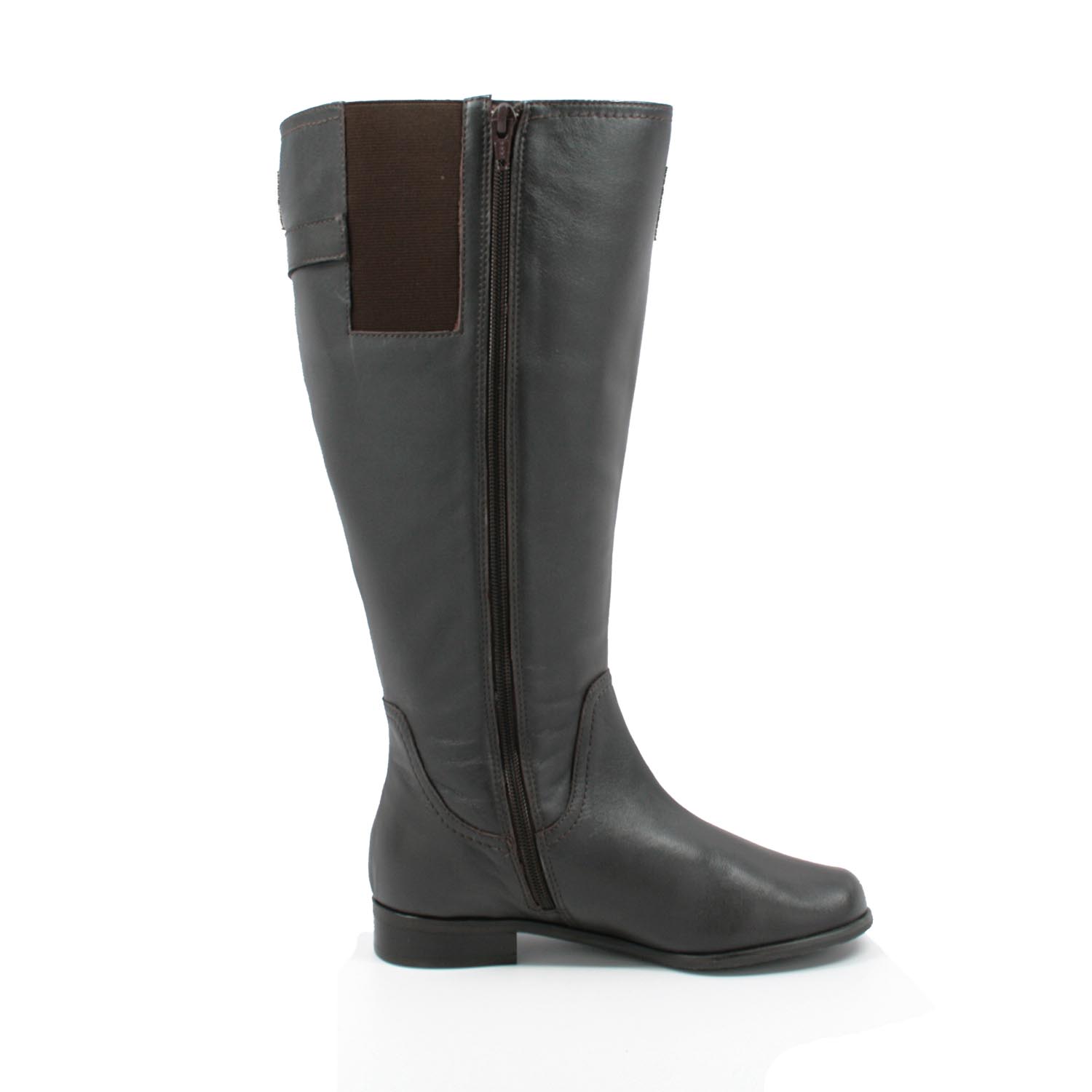 Rose Petals Trudy-2 Extra Wide Calf Brown Leather [R-20304-2] - $173.99 ...